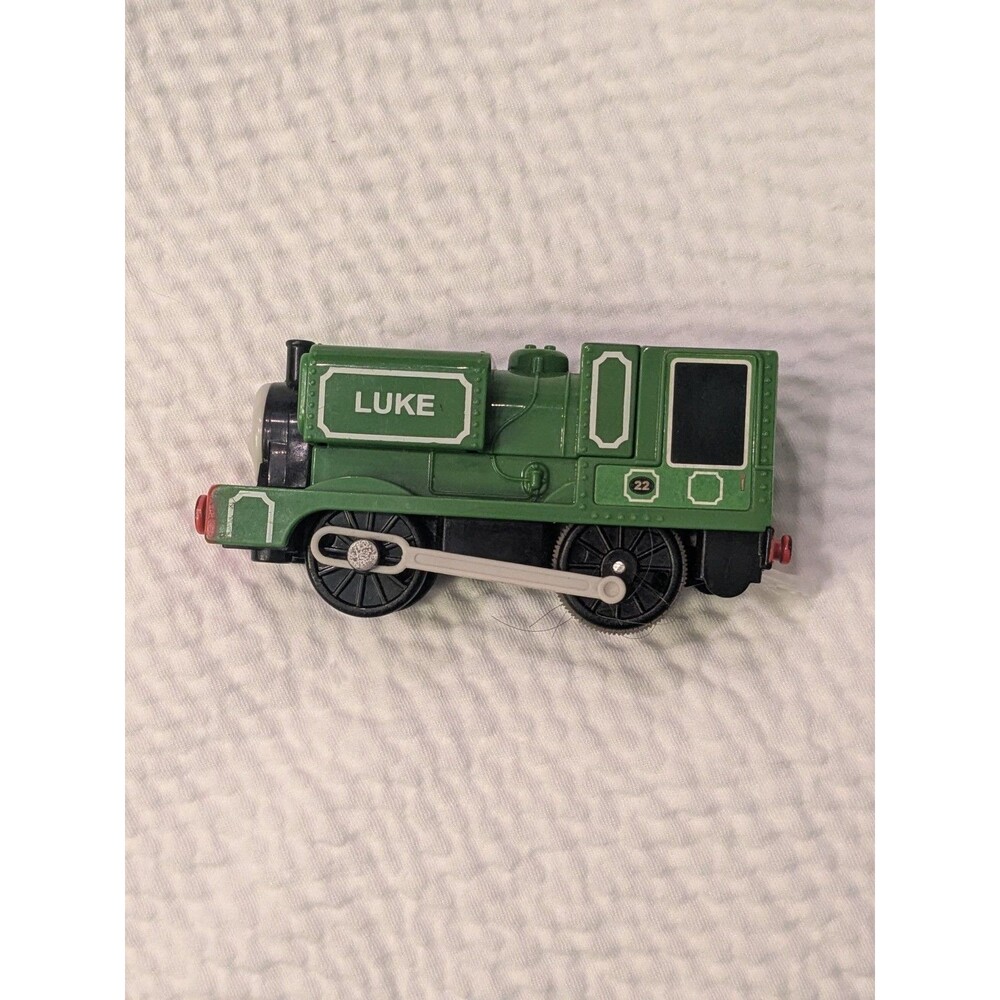 2011 Thomas The Train Trackmaster Motorized Luke Engine Green Tested Working!